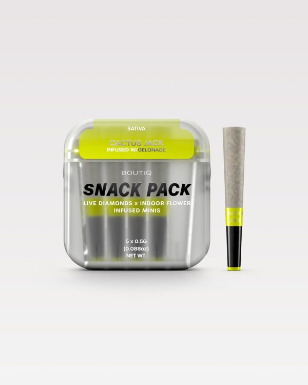 Boutiq Snack Pack Infused Pre-rolls (Cactus Jack w/Gelonade)