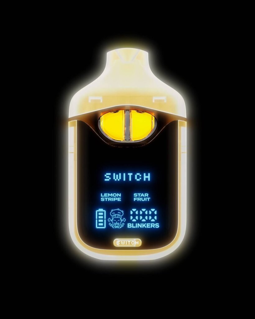 BOUTIQ_SWITCH+GLOW_LEMON_STRIPE_GLOWING_00000 boutiq disposable real or fake