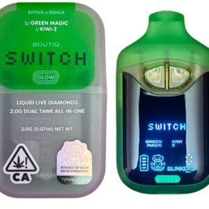 boutiq switch glow in dark